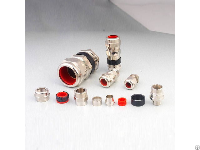 Explosion Proof Brass Double Sealed Cable Gland