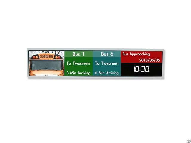 Bar Display Stretch Lcd