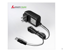 Ce Certified 12v 1a 12w With 5 5x2 1 Male Connector Dc Power Cord Switching Adapter