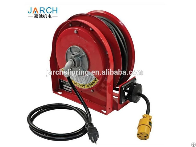 Insustial Mini Cord Reels Small Retractable Cable Reel For Machine Tool