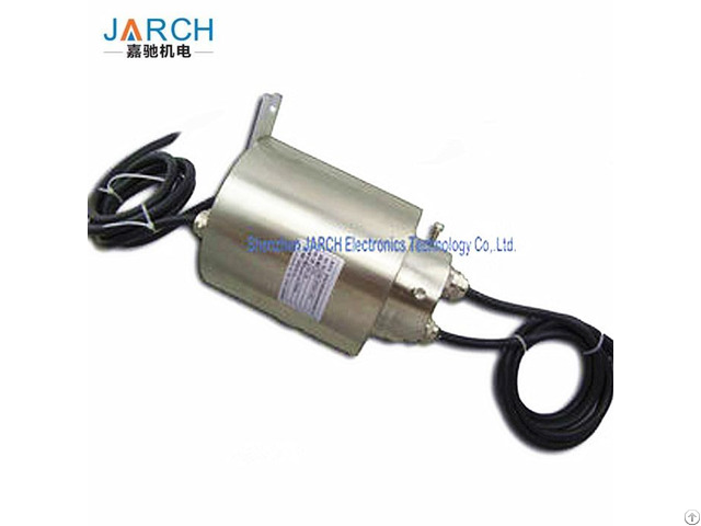 Explosion Proof Slip Ring Certified Conductive Rings Mine Working 360 Degree Rotating