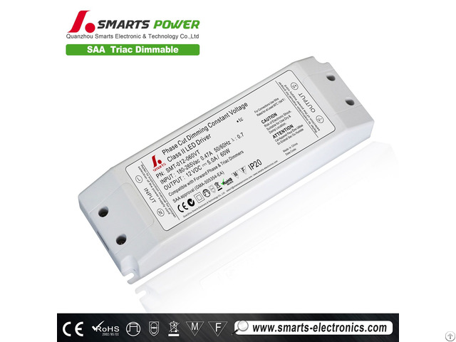 Wholesale Panel Light Driver 12v 60w Triac Dimmable Constant Voltage Led Power Supply