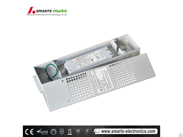 Constant Voltage Triac Dimmable Class 2 Led Drivers With Metal Junction Box