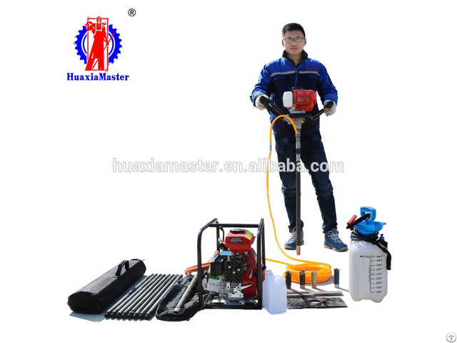 Backpack Portable Diamond Core Drill Rig Rock Drilling For Geological Exploration