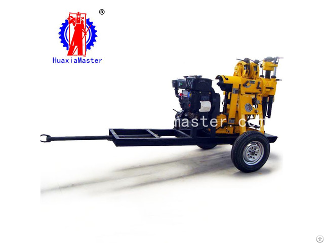 Xyx 130 Wheeled Hydraulic Core Drilling Rig