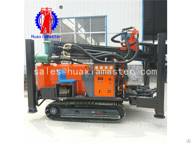 Fy260 Crawler Pneumatic Water Well Drilling Rig