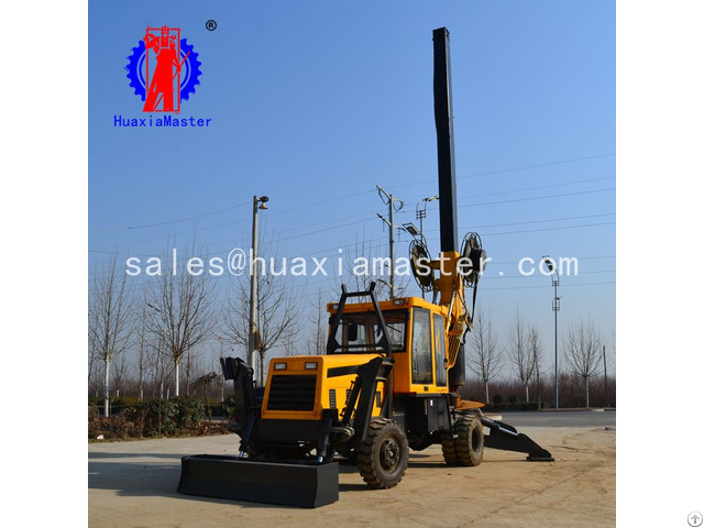 Xwl 13 5h Meters Weeled Rotary Pile Drilling Rig