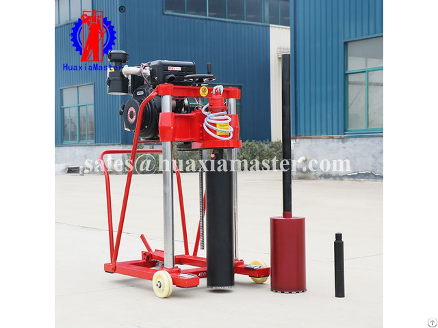 Hzq 20 Gasoline Engine Concrete Core Drilling Rig