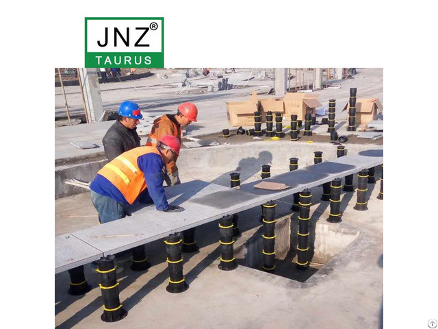 Adjustable Plastic Pedestal For Decking Paving And Marble Support