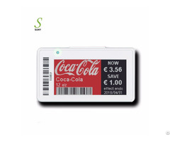 Suny 2 13inch E Ink Color Epaper Display Digital Electronic Shelf Labels Esl Price Tag