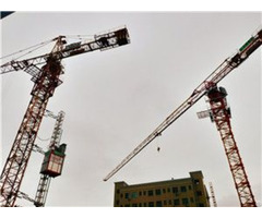 Qtp250 Tct7521 Trustworthy Self Erecting Fixed Hydraulic Construction Building Tower Crane