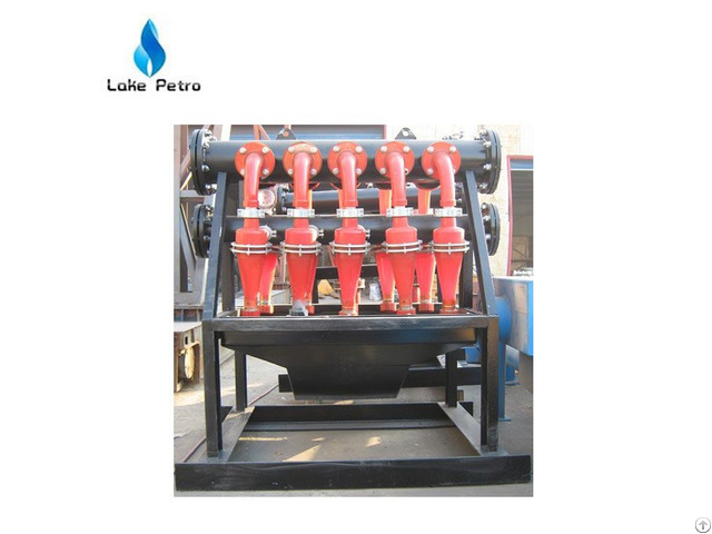 Solid Control Equipment Desander With Good Cones For Mud Cleaning