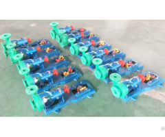 Fp Polypropylene Plastic Chemical Transfer Pump