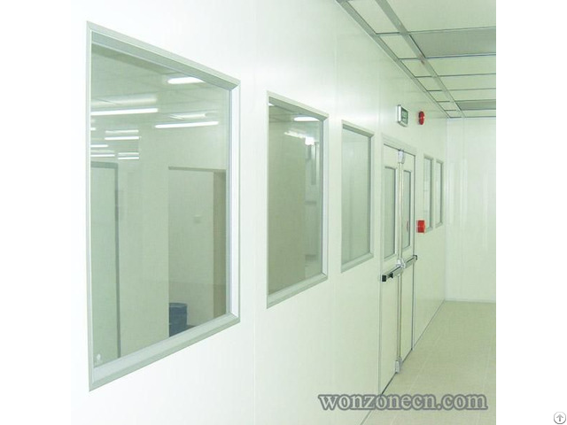 Clean Room Single Glass Window