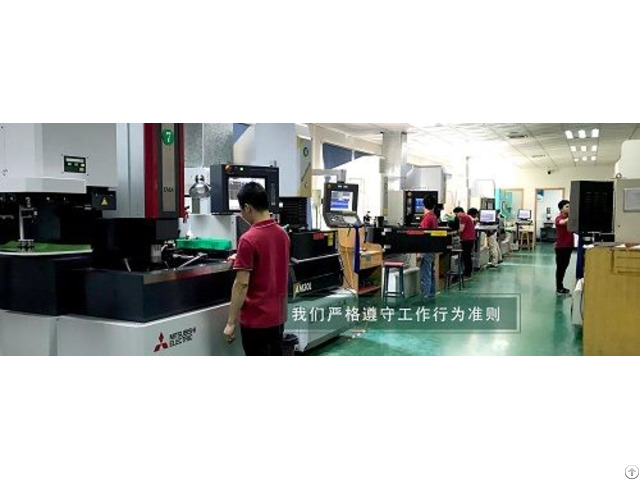 The Team For Precision Carbide Tungsten Parts Processing Yize Mould