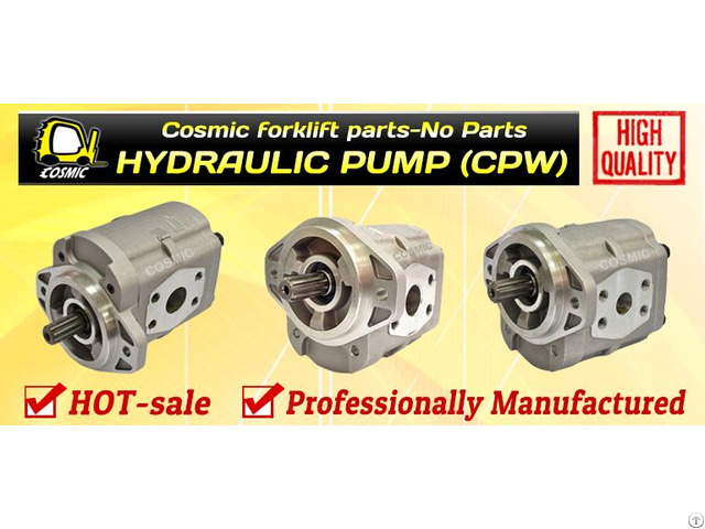 Cosmic Forklift Parts Cpw Pump List 1