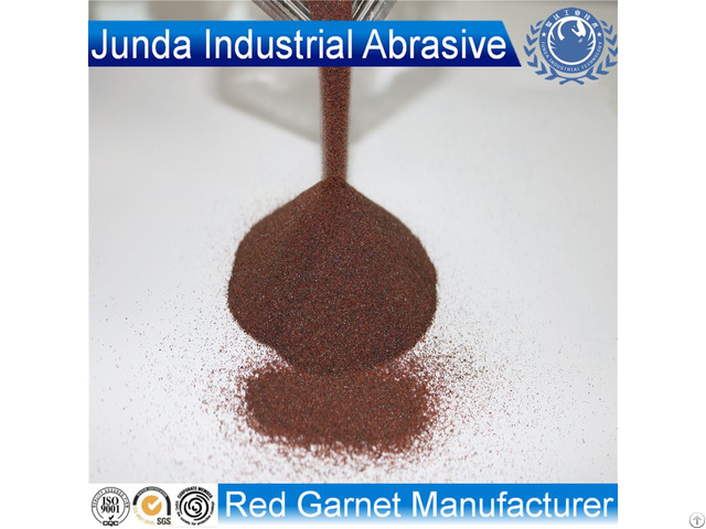 Garnet Sand 30 60 Mesh Abrasives For Oil Tank Rust Sandblasting