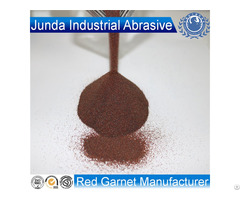 Garnet Sand 30 60 Mesh Abrasives For Oil Tank Rust Sandblasting