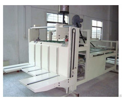 Semiautomatic Corrugated Carton Folding Gluing Machine