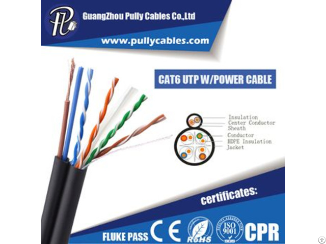 Cat6 Utp With Power Cable