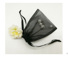 Black Organza Gift Bag