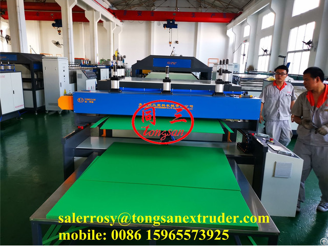 Pp Hollow Sheet Making Machine