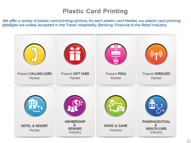 High Quality Plastic Card Printing