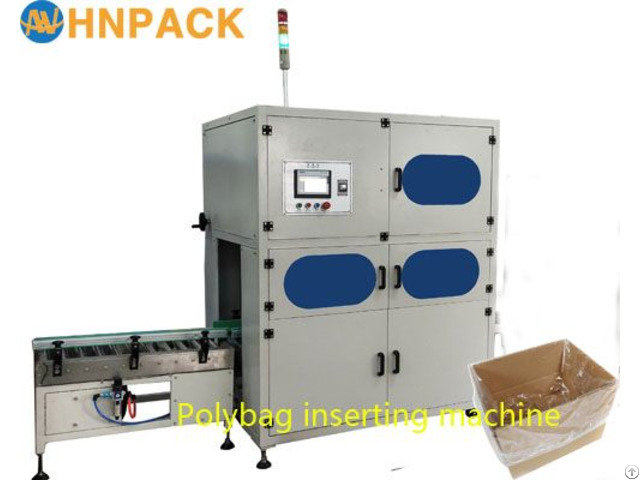 Mbp40 Poly Bag Auto In Case Box Inserter