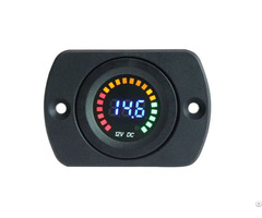 Auto 5 36v Mini Waterproof Led Motorcycle Truck Car Digital Voltmeter