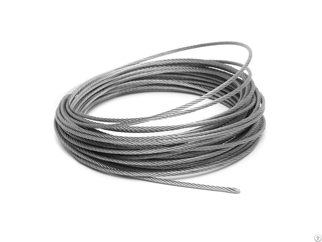 High Quality Galvanized Steel Cable Control Inner Wire 1x19s Diameter 2 0mm