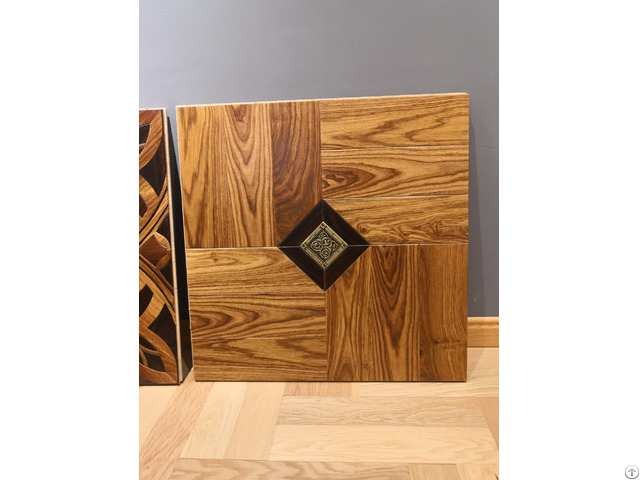 Brass Inlay Parquet Tiles