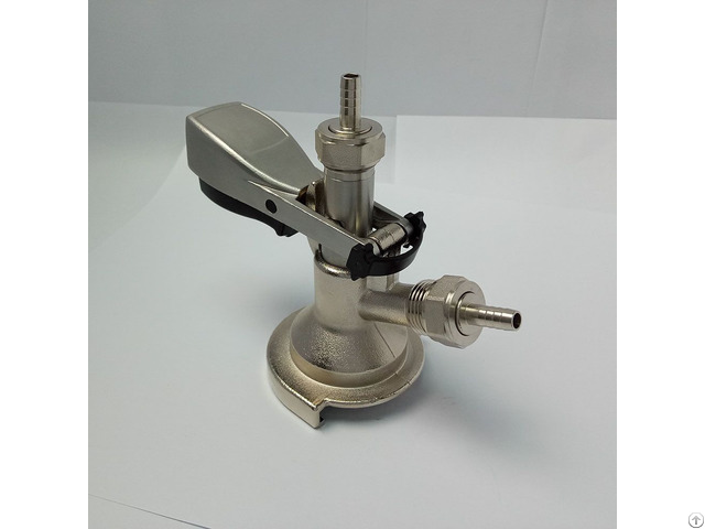 A System Nickle Plated Beer Keg Coupler Factory