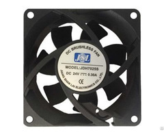 Jsl Factory Direct Supply Plastic Hot Sale Dc Axial Fan Ventilation 7025