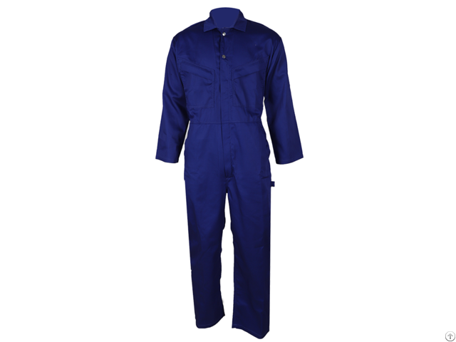 100 Percent Cotton Fire Resistant Coverall For Welder Garment