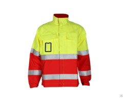 Cotton Nylon Fire Resistant Welder Workwear Jacket