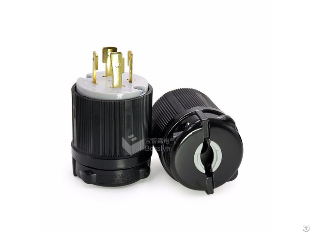 Nema L15 30 Us Male Twist Lock Locking Plug 30a 250v Bl1530p