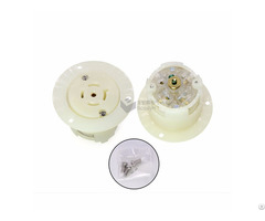 Nemal21 20 American Female Locking Flanged Outlet Power Receptacle 20a 120 208v Bl2120fo