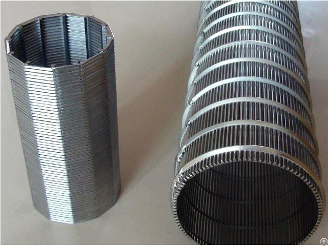 High Precision Wedge Wire Screen Filter Pipe