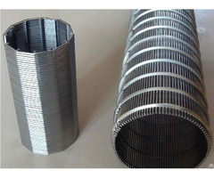 High Precision Wedge Wire Screen Filter Pipe