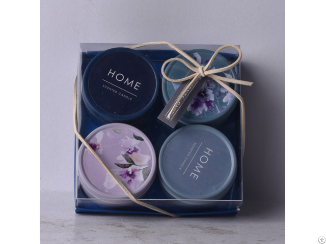 Popular Travel Tin Candle Wholesale Luxury Scented With Color Label