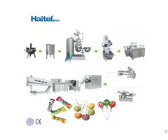 Full Automatic Ball Lollipop Candy Making Machine Line