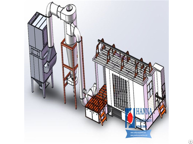 Machine Powder Coating Equipment Spraying Line