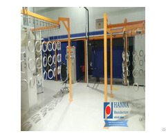 High Quality Fence Coating Pp Pvc Powder Spray Painting Booth Supplier