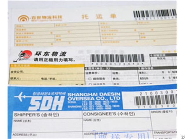 High Quality Courier Waybill Printing Service For Company