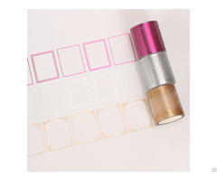 Custom Clear Foil Tape