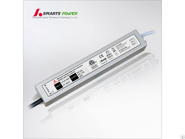 Ac To Dc 24v 36w Ce Constant Voltage Led Electronic Transformer