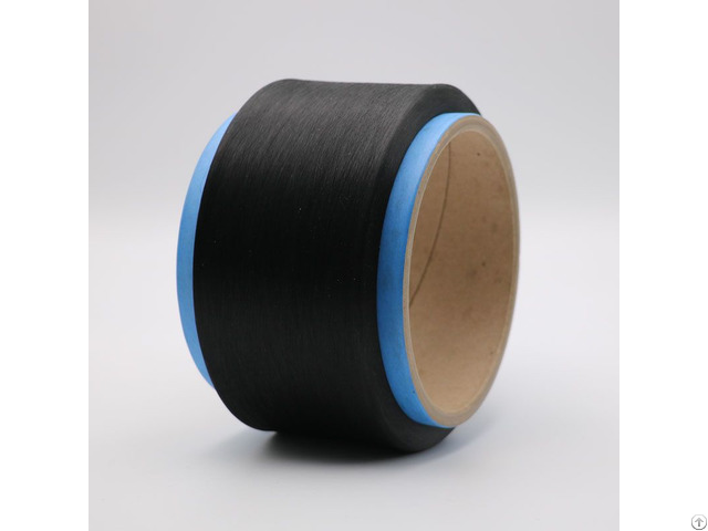 Conductive Carbon Inside Nylon Fiber Filaments 20d 3f Ring Cross Section For Anti Static Xtaa016