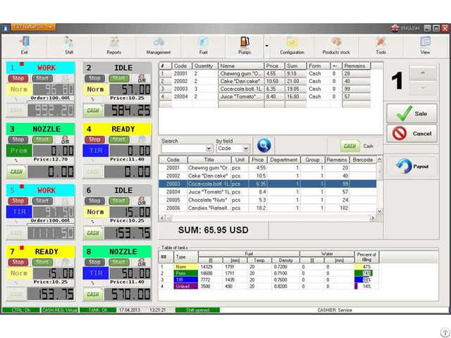 Naftapos Software For Petrol Stations