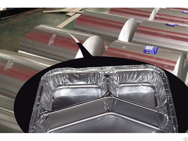 Disposable Aluminum Foil Airline Food Container