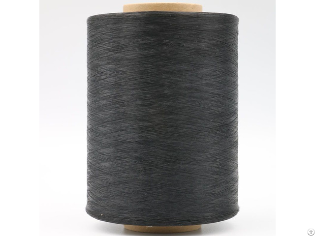 Carbon Conductive Nylon 20d 3f Intermingled With Black Polyester Fdy 75d Anti Static Yarn Xtaa028